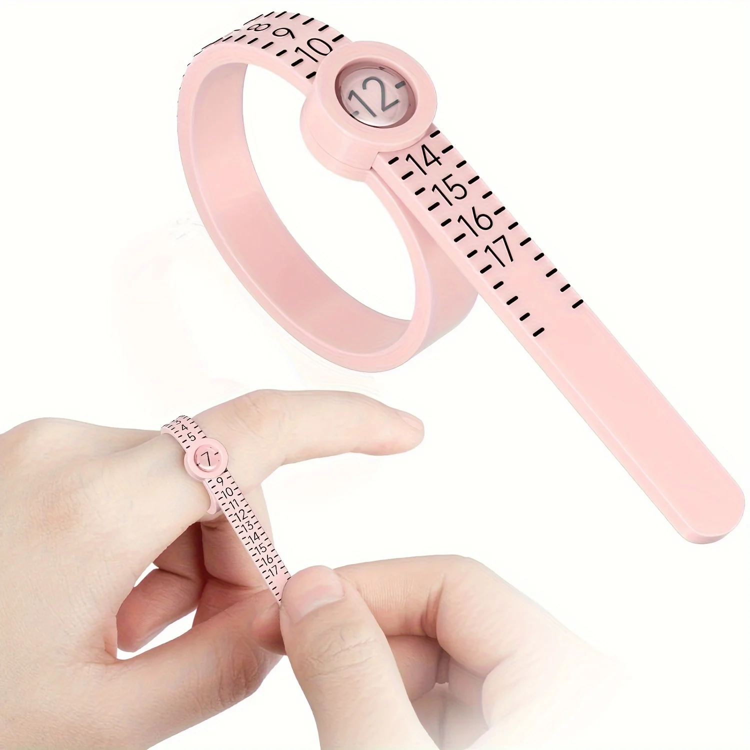 Tape Measure - 1-17 Ring Dimender Amerikaans meetinstrument met