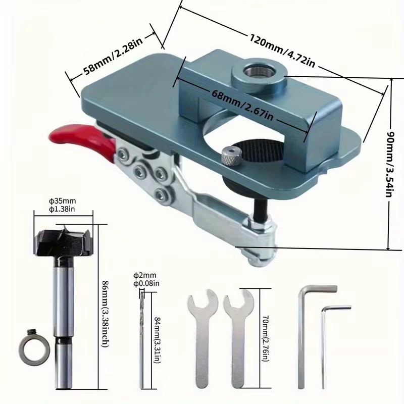 Nauwkeurige klem voor het posi - Cabinet Hinges recensie en prijs