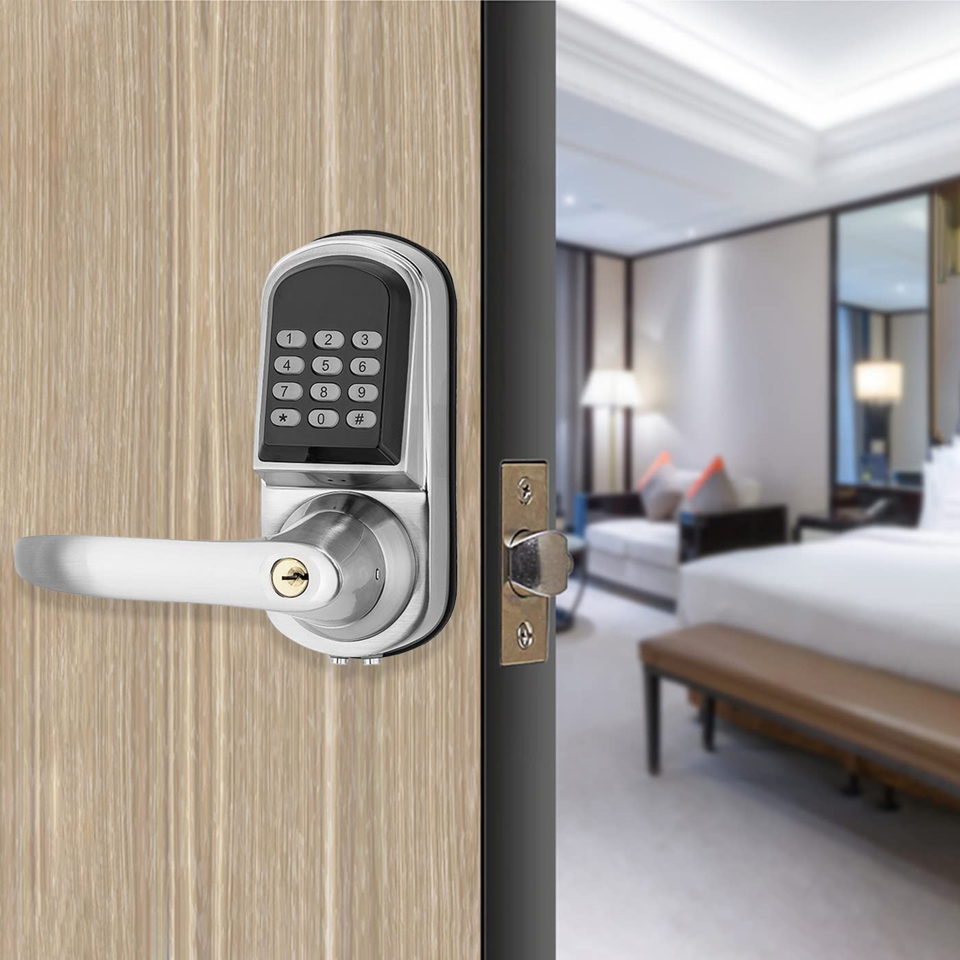 Hoogwaardig combinatieslot met - Door Handle recensie en prijs