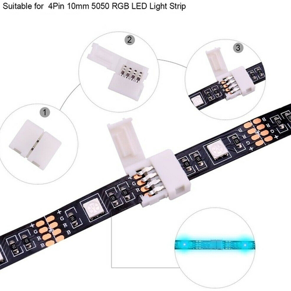 10 Stuks 4-Pin 10Mm L Vorm Led - Led Strip Lights recensie en prijs
