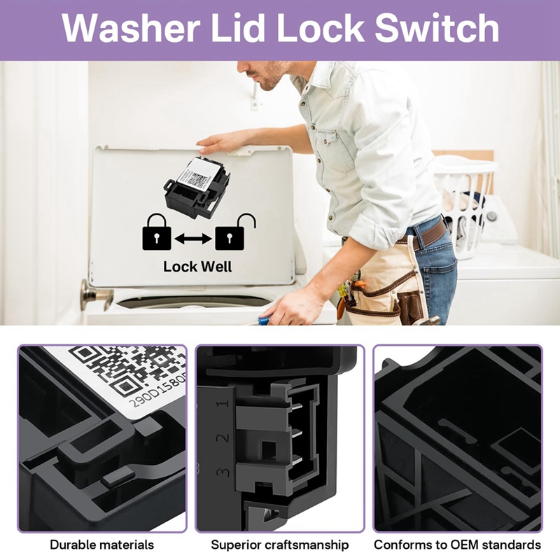 WH01X27954 Wasmachine Dekselve - Door Lock recensie en prijs