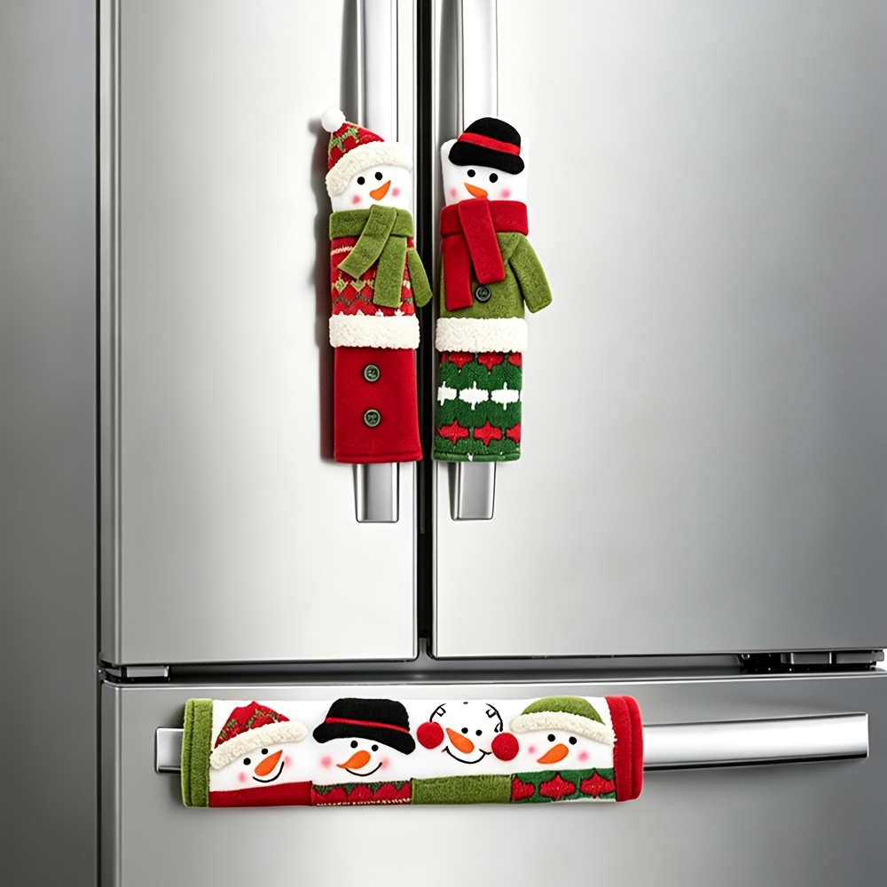 Kerst Sneeuwpop Koelkastdeurkr - Door Handle recensie en prijs