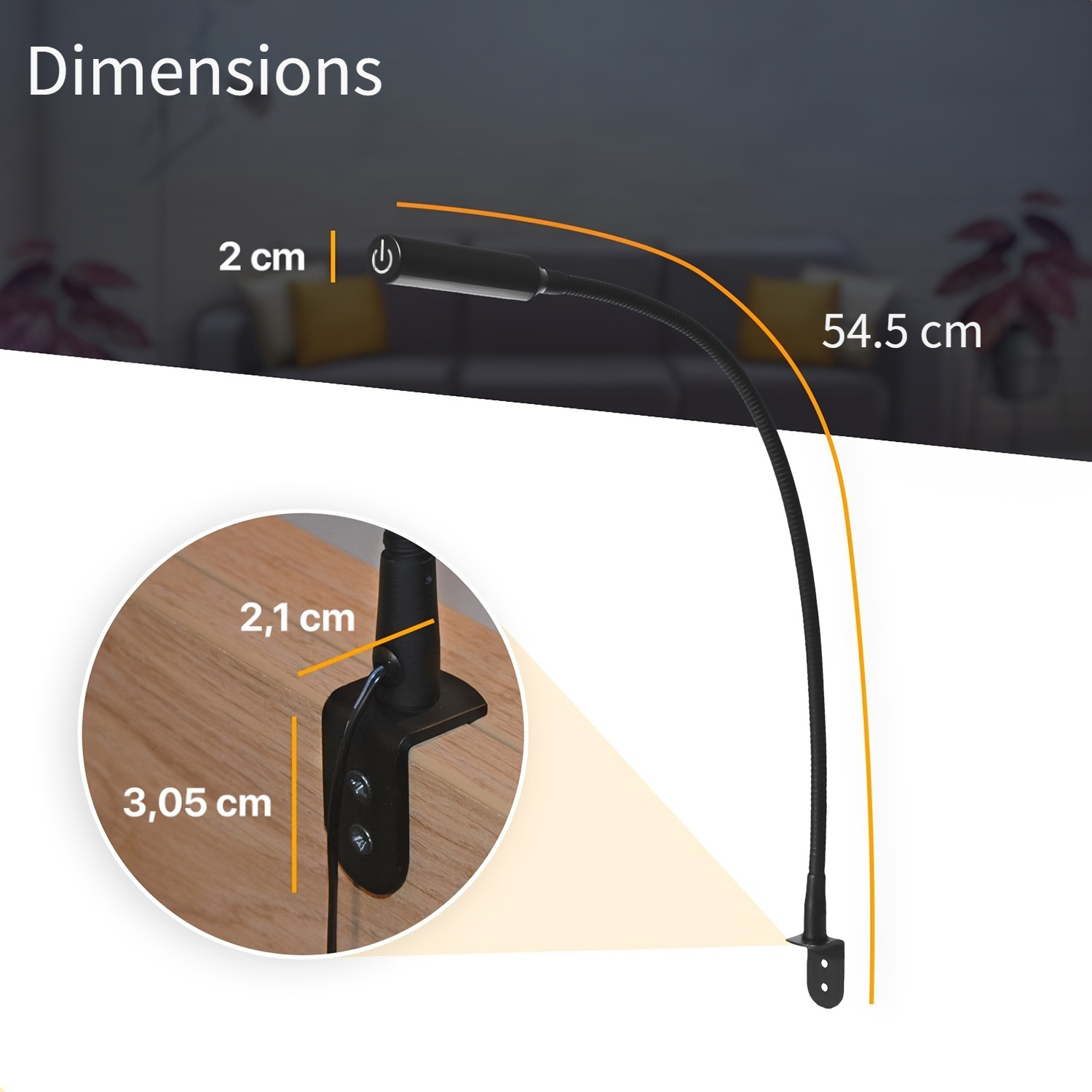 2 stuks LED-leeslamp met dimfu - Light Switch recensie en prijs
